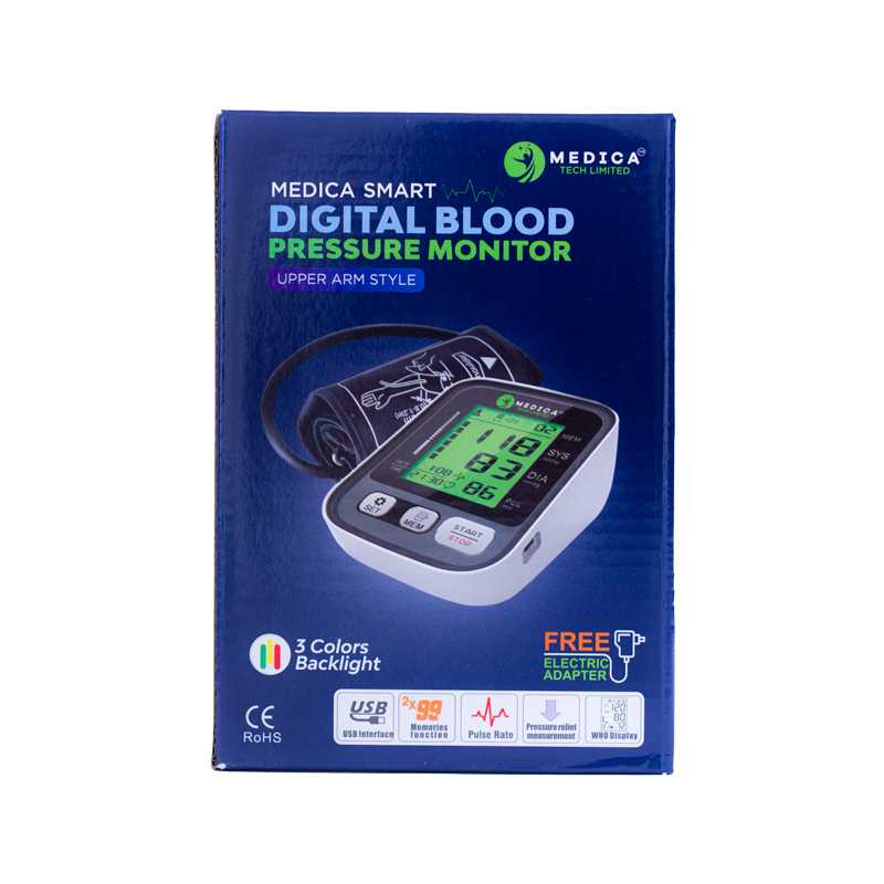 Medica Smart Digital Blood Pressure Monitor (Upper Arm Style)